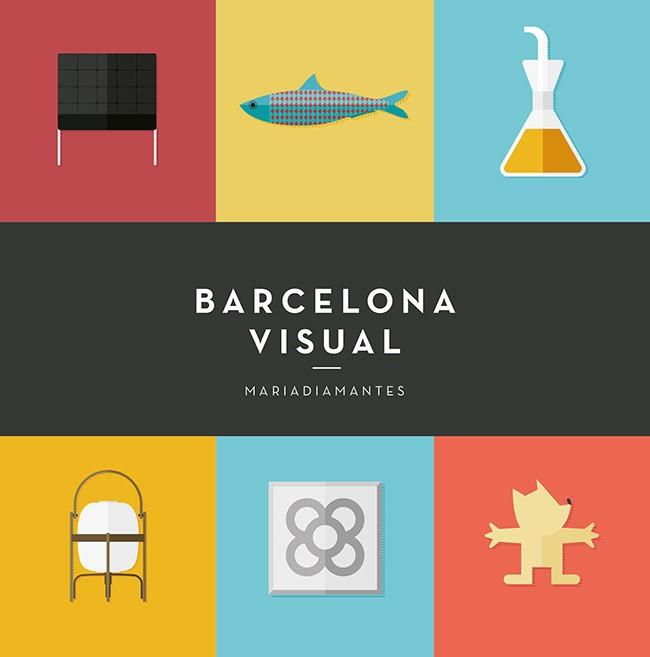 BARCELONA VISUAL | 9788415888864 | MARIADIAMANTES/MARIANO VELOY | Llibreria Geli - Llibreria Online de Girona - Comprar llibres en català i castellà