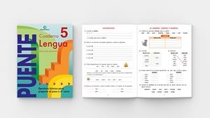 CUADERNO DE LENGUA PUENTE-5(EDUCACIÓN PRIMARIA) | 9788478874569 | MARTÍ FUSTER, ROSA MARÍA | Llibreria Geli - Llibreria Online de Girona - Comprar llibres en català i castellà