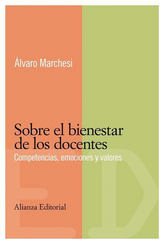 SOBRE EL BIENESTAR DE LOS DOCENTES.COMPETENCIAS,EMOCIONES Y | 9788420684017 | MARCHESI,ALVARO | Libreria Geli - Librería Online de Girona - Comprar libros en catalán y castellano