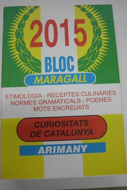 BLOC CALENDARI MARAGALL-2019(GRAN) | 9788434680982 | Llibreria Geli - Llibreria Online de Girona - Comprar llibres en català i castellà
