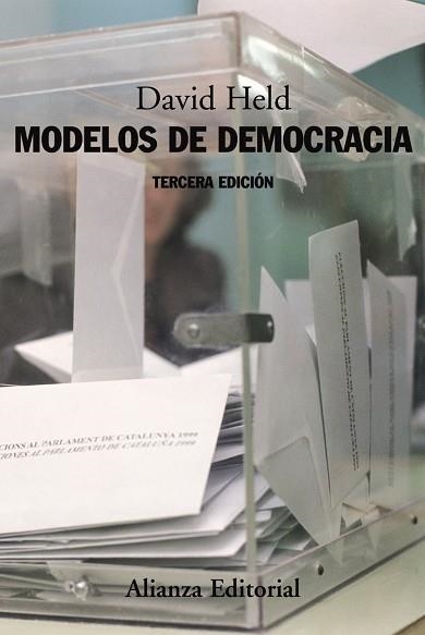 MODELOS DE DEMOCRACIA(3ªED) | 9788420647760 | HELD,DAVID | Libreria Geli - Librería Online de Girona - Comprar libros en catalán y castellano