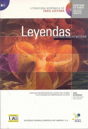 LEYENDAS BECQUER+CD B1 NIVEL INTERMEDIO | 9788497783316 | BEQUER | Libreria Geli - Librería Online de Girona - Comprar libros en catalán y castellano