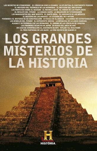 LOS GRANDES MISTERIOS DE LA HISTORIA | 9788401379802 | . | Llibreria Geli - Llibreria Online de Girona - Comprar llibres en català i castellà