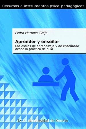 APRENDER Y ENSEÑAR | 9788427129207 | MARTINEZ GEIJO,PEDRO | Llibreria Geli - Llibreria Online de Girona - Comprar llibres en català i castellà