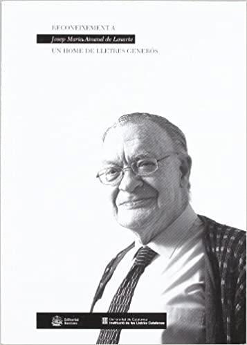 RECONEIXEMENT A JOSEP MARIA AINAUD DE LASARTE.UN HOME DE LLETRES | 9788472267459 | Libreria Geli - Librería Online de Girona - Comprar libros en catalán y castellano