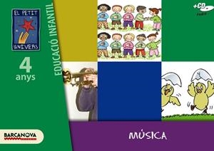 EL PETIT UNIVERS,MUSICA EDUCACIO INFANTIL 4 ANYS | 9788448921804 | MONTSERRAT ESPIÑA,ROSA MARIA | Libreria Geli - Librería Online de Girona - Comprar libros en catalán y castellano
