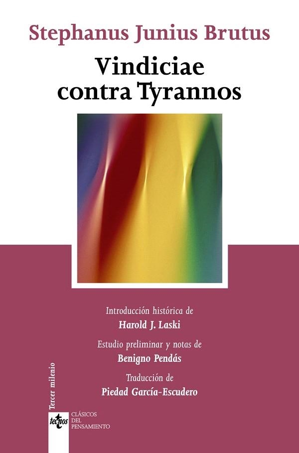 VINDICIAE CONTRA TYRANNOS.DEL PODER LEGITIMO DEL PRINCIPE | 9788430947126 | BRUTUS,STEPHANUS JUNIUS | Llibreria Geli - Llibreria Online de Girona - Comprar llibres en català i castellà