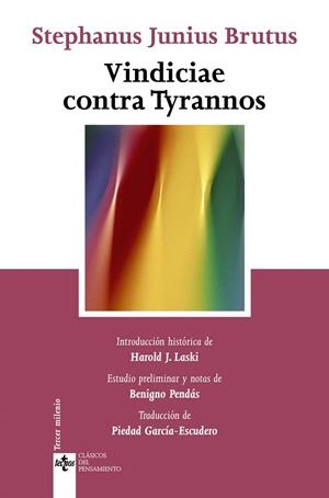 VINDICIAE CONTRA TYRANNOS.DEL PODER LEGITIMO DEL PRINCIPE | 9788430947126 | BRUTUS,STEPHANUS JUNIUS | Llibreria Geli - Llibreria Online de Girona - Comprar llibres en català i castellà