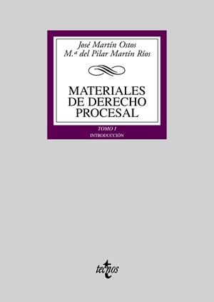 MATERIALES DE DERECHO PROCESAL-1.INTRODUCCION(ED/2008) | 9788430948239 | MARTIN OSTOS,JOSE/MARTIN RIOS,Mª DEL PILAR | Libreria Geli - Librería Online de Girona - Comprar libros en catalán y castellano