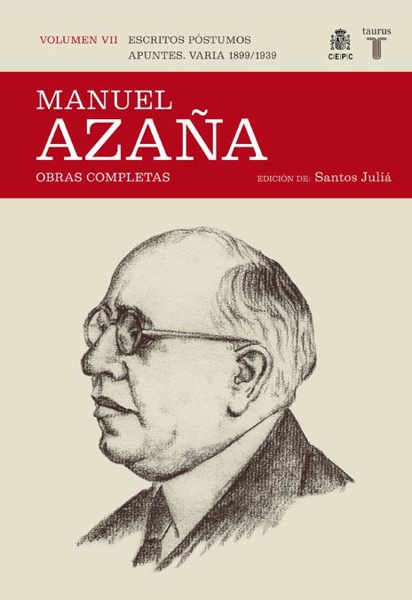 MANUEL AZAÑA.OBRAS COMPLETAS-7 | 9788430607532 | AZAÑA,MANUEL | Libreria Geli - Librería Online de Girona - Comprar libros en catalán y castellano