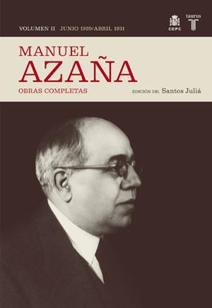 MANUEL AZAÑA.OBRAS COMPLETAS-2 | 9788430606986 | AZAÑA,MANUEL | Libreria Geli - Librería Online de Girona - Comprar libros en catalán y castellano