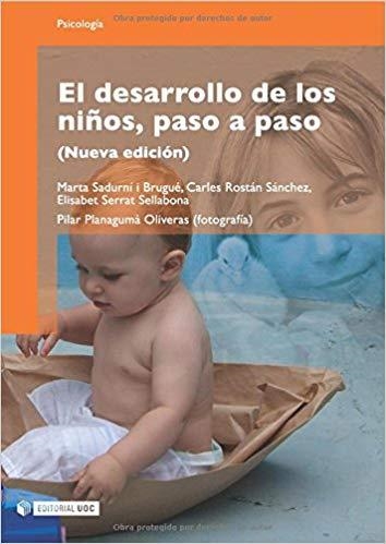 EL DESARROLLO DE LOS NIÑOS PASO A PASO(3ª EDICION 2008) | 9788497887786 | SADURNI,MARTA | Libreria Geli - Librería Online de Girona - Comprar libros en catalán y castellano