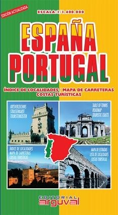 ESPAÑA/PORTUGAL(MAPA) | 9788495948007 | ARGUVAL | Libreria Geli - Librería Online de Girona - Comprar libros en catalán y castellano