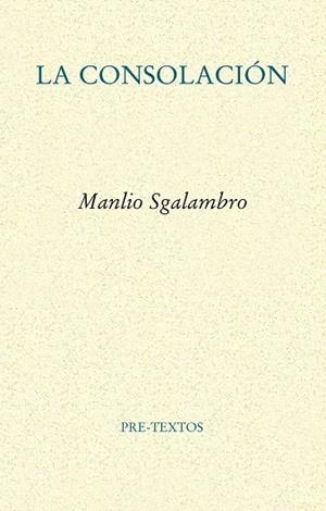 LA CONSOLACION | 9788481919240 | SGALAMBRO,MANLIO | Llibreria Geli - Llibreria Online de Girona - Comprar llibres en català i castellà