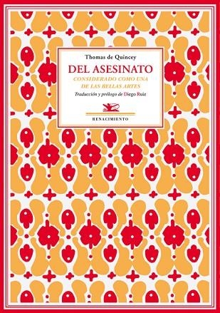 DEL ASESINO | 9788496956322 | DE QUINCEY,THOMAS | Libreria Geli - Librería Online de Girona - Comprar libros en catalán y castellano