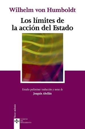 LOS LIMITES DE LA ACCION DEL ESTADO | 9788430948567 | HUMBOLDT,WILHELM VON | Llibreria Geli - Llibreria Online de Girona - Comprar llibres en català i castellà