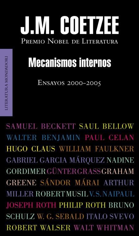MECANISMOS INTERNOS | 9788439721581 | COETZEE,JM | Libreria Geli - Librería Online de Girona - Comprar libros en catalán y castellano
