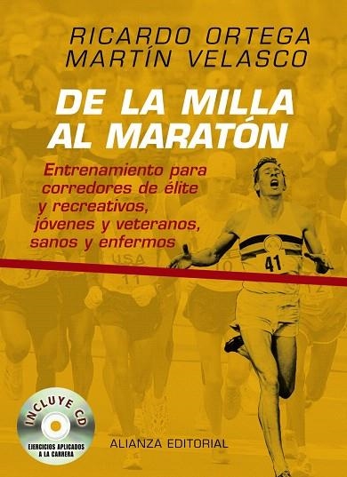 DE LA MILLA AL MARATÓN | 9788420682372 | ORTEGA SÁNCHEZ-PINILLA,RICARDO/VELASCO MARTÍN | Llibreria Geli - Llibreria Online de Girona - Comprar llibres en català i castellà