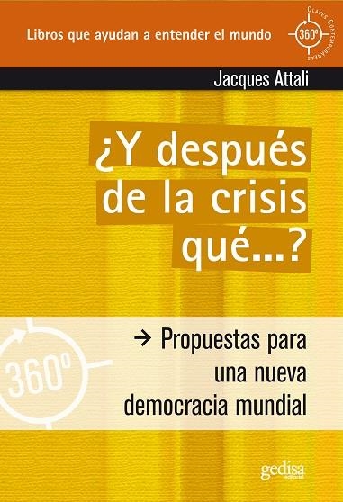 Y DESPUES DE LA CRISIS QUE? | 9788497843614 | ATTALI,JACQUES | Libreria Geli - Librería Online de Girona - Comprar libros en catalán y castellano