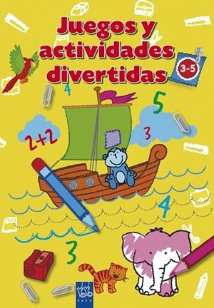 JUEGOS Y ACTIVIDADES DIVERTIDAS (AMARILLO) 3-5 | 9788408084211 | YOYO | Llibreria Geli - Llibreria Online de Girona - Comprar llibres en català i castellà