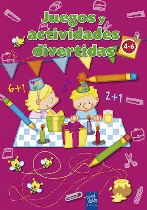 JUEGOS Y ACTIVIDADES DIVERTIDAS (ROSA) 4-6 | 9788408084242 | YOYO | Llibreria Geli - Llibreria Online de Girona - Comprar llibres en català i castellà