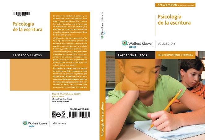 PSICOLOGIA DE LA ESCRITURA 8ª EDICION | 9788471979162 | CUETOS,FERNANDO | Libreria Geli - Librería Online de Girona - Comprar libros en catalán y castellano