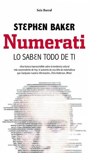 NUMERATI.LO SABEN TODO DE TI | 9788432231957 | BAKER,STEPHEN | Llibreria Geli - Llibreria Online de Girona - Comprar llibres en català i castellà