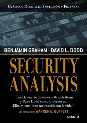 SECURITY ANALYSIS | 9788423426942 | GRAHAM,BENJAMIN/DODD,DAVID L. | Libreria Geli - Librería Online de Girona - Comprar libros en catalán y castellano