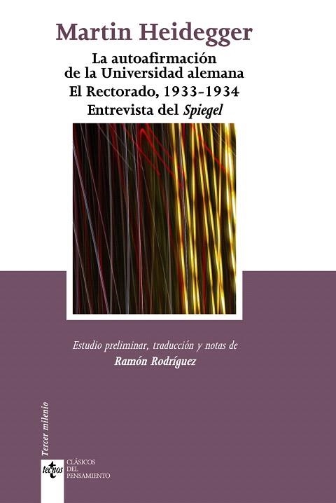LA AUTOAFIRMACION DE LA UNIVERSIDAD ALEMANA | 9788430949854 | HEIDEGGER,MARTIN | Libreria Geli - Librería Online de Girona - Comprar libros en catalán y castellano