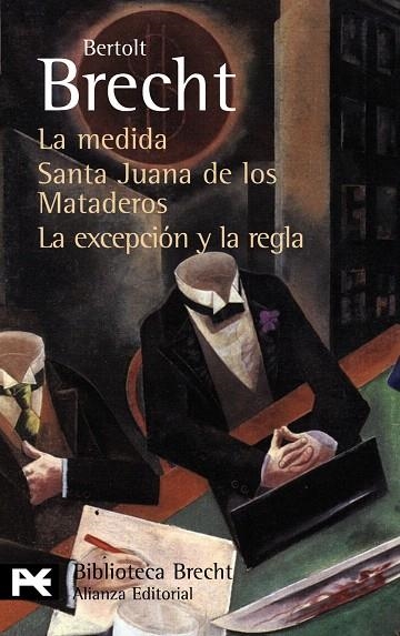 LA MEDIDA/SANTA JUANA DE LOS MATADEROS/LA EXCEPCION Y LA REG | 9788420662725 | BRECHT,BERTOLT | Libreria Geli - Librería Online de Girona - Comprar libros en catalán y castellano