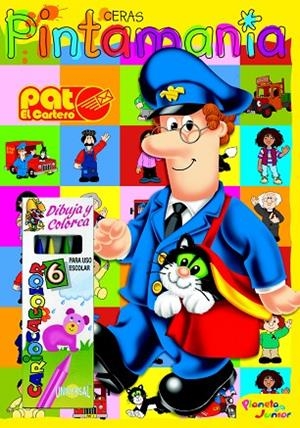 PAT EL CARTERO PINTAMANIA CERAS | 9788408090427 | PAT EL CARTERO | Llibreria Geli - Llibreria Online de Girona - Comprar llibres en català i castellà