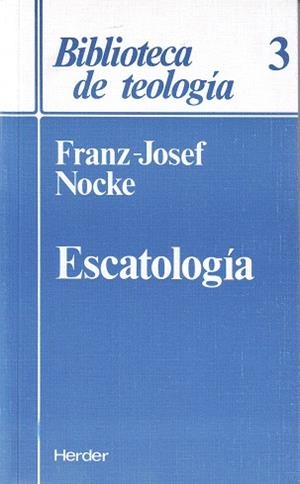 ESCATOLOGIA | 9788425414206 | NOCKE | Llibreria Geli - Llibreria Online de Girona - Comprar llibres en català i castellà