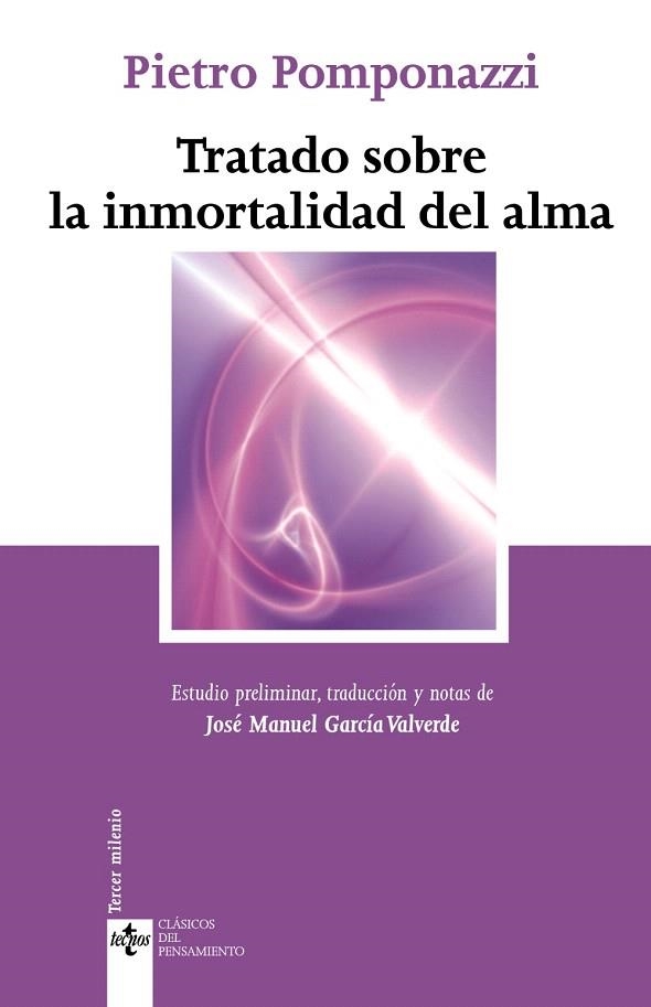 TRATADO SOBRE LA INMORTALIDAD DEL ALMA | 9788430950331 | POMPONAZZI,PIETRO | Llibreria Geli - Llibreria Online de Girona - Comprar llibres en català i castellà