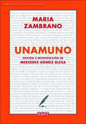 UNAMUNO | 9788483069707 | ZAMBRANO,MARIA | Llibreria Geli - Llibreria Online de Girona - Comprar llibres en català i castellà