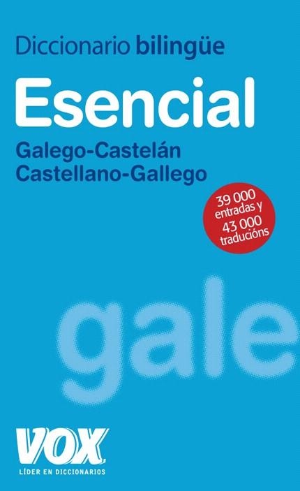 DICCIONARIO ESENCIAL GALEGO-CASTELAN/CASTELLANO-GALLEGO | 9788471538215 | Llibreria Geli - Llibreria Online de Girona - Comprar llibres en català i castellà