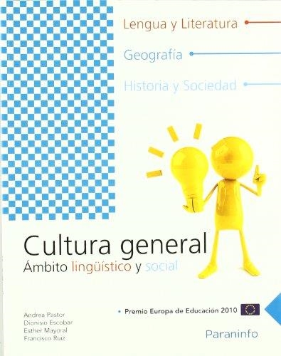 CULTURA GENERAL AMBITO LINGUISTICO Y SOCIAL | 9788497327855 | PASTOR,ANDREA/ESCOBAR,DIONISIO | Llibreria Geli - Llibreria Online de Girona - Comprar llibres en català i castellà