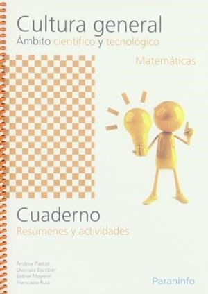 CULTURA GENERAL.AMBITO CIENTIFICO Y TECNOLOGICO.MATEMATICAS | 9788497327978 | VVAA | Llibreria Geli - Llibreria Online de Girona - Comprar llibres en català i castellà