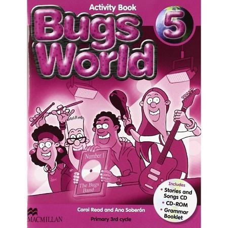 BUGS WORLD5.ACTIVITY BOOK | 9780230407633 | SOBERON, A./READ, C. | Llibreria Geli - Llibreria Online de Girona - Comprar llibres en català i castellà
