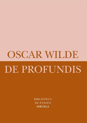 DE PROFUNDIS | 9788498414493 | WILDE,OSCAR | Libreria Geli - Librería Online de Girona - Comprar libros en catalán y castellano