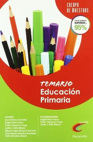 EDUCACION PRIMARIA TEMARIO | 9788428380997 | Libreria Geli - Librería Online de Girona - Comprar libros en catalán y castellano
