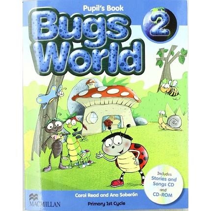 BUGS WORLD-2 PUPIL'S BOOK | 9780230407480 | SOBERON, A./READ, C. | Llibreria Geli - Llibreria Online de Girona - Comprar llibres en català i castellà