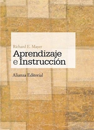 APRENDIZAJE E INSTRUCCION | 9788420684666 | MAYER,RICHARD E. | Llibreria Geli - Llibreria Online de Girona - Comprar llibres en català i castellà