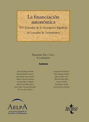 LA FINANCIACION AUTONOMICA | 9788430951895 | PAU I VALL,FRANCESC | Llibreria Geli - Llibreria Online de Girona - Comprar llibres en català i castellà