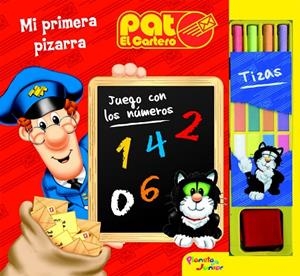 PAT EL CARTERO.MI PRIMERA PIZARRA (LLIBRE + GUIXOS) | 9788408096207 | Llibreria Geli - Llibreria Online de Girona - Comprar llibres en català i castellà
