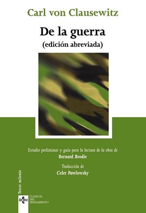 DE LA GUERRA(EDICIÓN ABREVIADA) | 9788430951185 | CLAUSEWITZ,KARL VON | Libreria Geli - Librería Online de Girona - Comprar libros en catalán y castellano