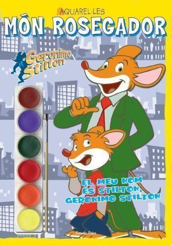 AQUAREL.LES MÓN ROSEGADOR GERONIMO STILTON | 9788499323176 | Libreria Geli - Librería Online de Girona - Comprar libros en catalán y castellano