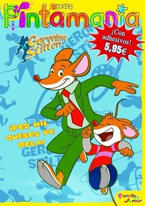 GERONIMO STILTON STICKERS ¡POR MIL QUESOS DE BOLA! | 9788408097815 | GERONIMO STILTON | Llibreria Geli - Llibreria Online de Girona - Comprar llibres en català i castellà