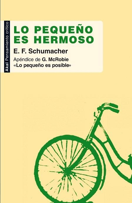 LO PEQUEÑO ES HERMOSO | 9788446032175 | SCHUMACHER,E,F. | Llibreria Geli - Llibreria Online de Girona - Comprar llibres en català i castellà
