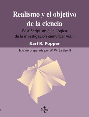 REALISMO Y EL OBJETIVO DE LA CIENCIA | 9788430950737 | POPPER,KARL R. | Libreria Geli - Librería Online de Girona - Comprar libros en catalán y castellano