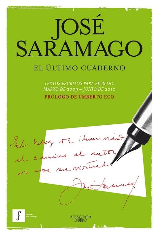 EL ULTIMO CUADERNO | 9788420406596 | SARAMAGO,JOSE | Llibreria Geli - Llibreria Online de Girona - Comprar llibres en català i castellà